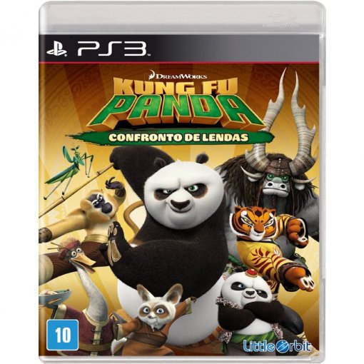 Jogo Kung Fu Panda: Confronto de Lendas - PS3 - Sony PS3