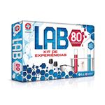 Jogo Lab 80 Kit de Experiências 80 Experiências Estrela