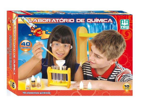 Jogo Laboratório de Química - Nig Brinquedos
