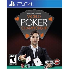Jogo Lacrado Pure Hold em World Poker Championship para PS4