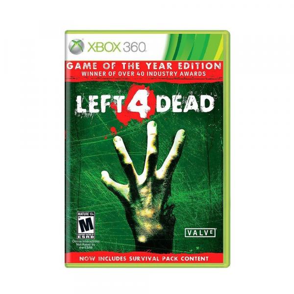 Jogo Left 4 Dead (GOTY) - Xbox 360 - Valve