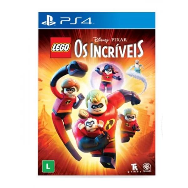 Jogo Lego Disney Pixar: os Incríveis Edição Especial BR - PS4 - Warner
