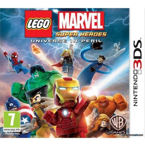 Jogo LEGO Marvel Super Heroes 3ds