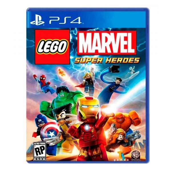 Jogo LEGO Marvel Super Heroes - PS4 - Wb Games