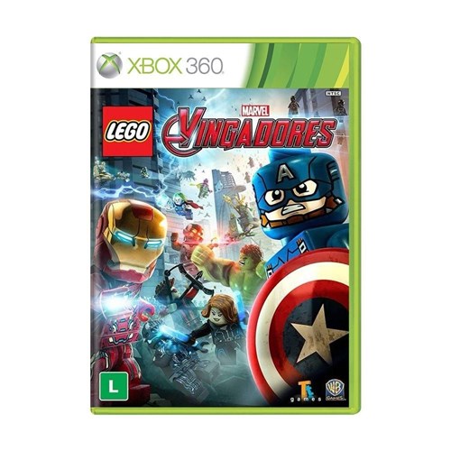 Jogo Lego Marvel Vingadores Xbox 360