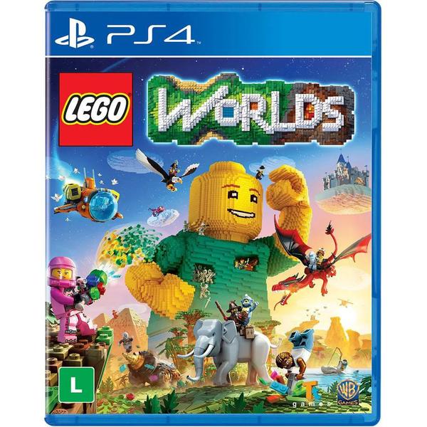 Jogo Lego Worlds - Ps4 - Wb Games