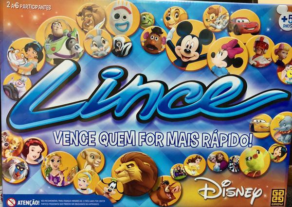 Jogo Lince Disney - Grow