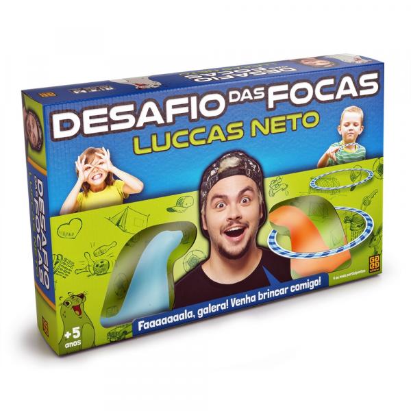Jogo Luccas Neto Desafio da Foca Lançamento Original - Grow