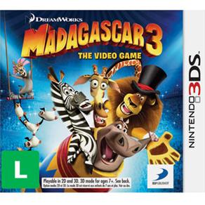 Jogo Madagascar 3: The Video Game - 3DS