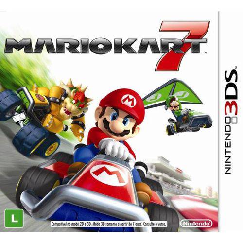 Tudo sobre 'Jogo Mario Kart 7 3ds'