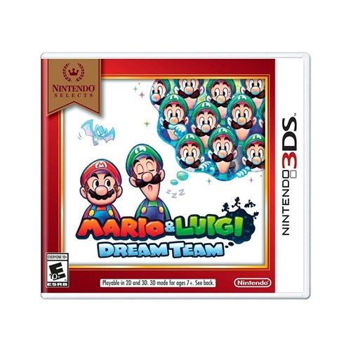 Jogo Mario Luigi Dream Team 3ds