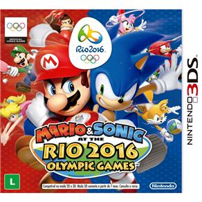 Jogo Mario & Sonic At The Rio 2016 Olympic Games - 3DS