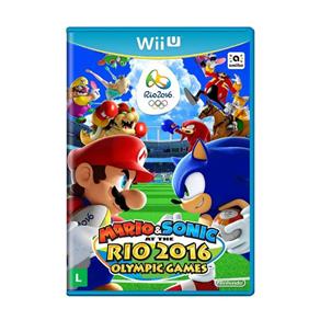 Jogo Mario & Sonic At The Rio 2016 Olympic Games - Wii U