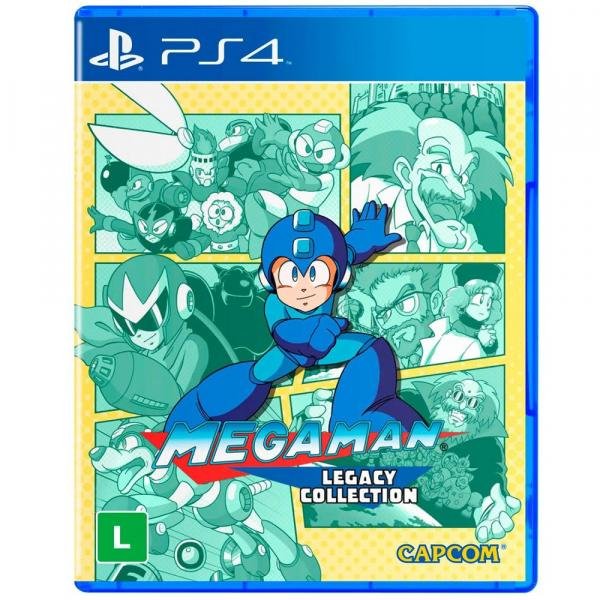 Jogo Mega Man Legacy Collection - PS4 - Capcom