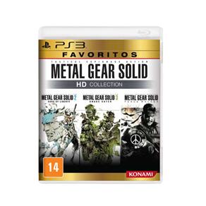 Jogo Metal Gear Solid HD Collection - Favoritos - PS3