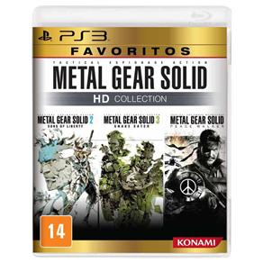 Jogo Metal Gear Solid HD Collection - Favoritos - PS3