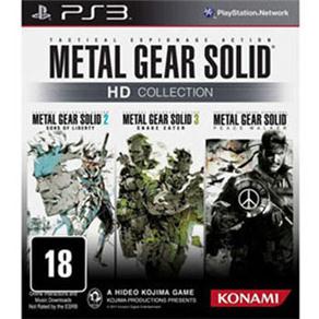 Jogo Metal Gear Solid HD Collection (inclui Três Jogos da Franquia) - PS3