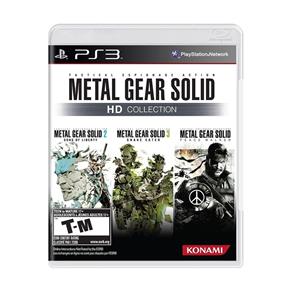 Jogo - Metal Gear Solid HD Collection - PS3