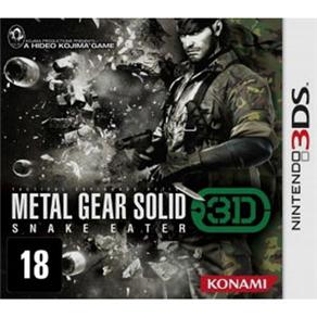 Jogo Metal Gear Solid: Snake Eater 3D - 3DS