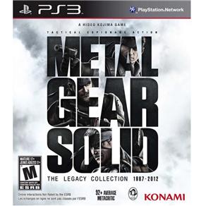 Jogo Metal Gear Solid: The Legacy Collection - PS3