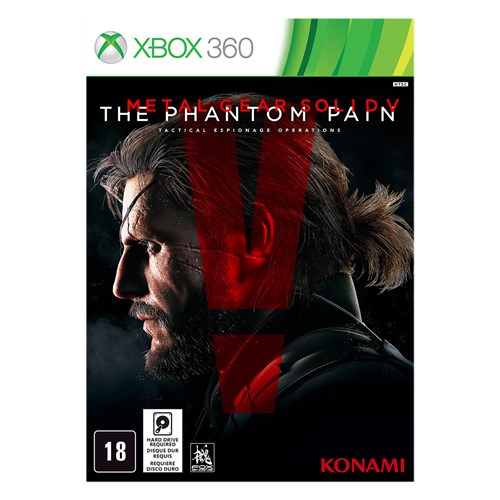 Jogo Metal Gear Solid V: The Phantom Pain - Day One Edition para Xbox 360