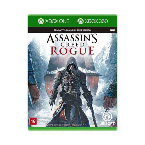 Jogo Mídia Física Assassins Creed Rogue para Xbox One