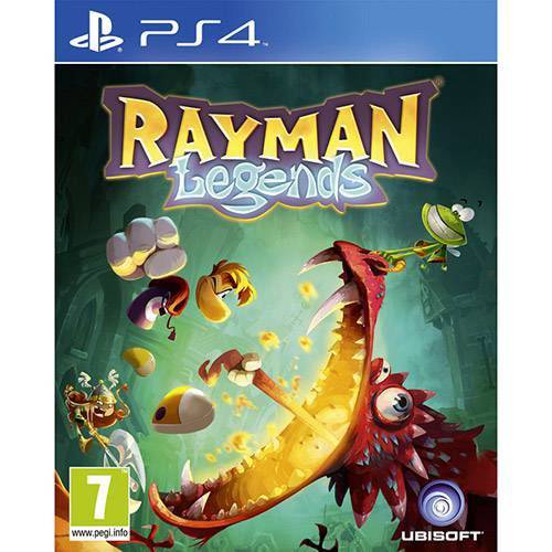 Jogo Mídia Física Rayman Legends para Ps4