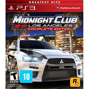 Jogo Midnight Club: Los Angeles - Complete Edition - PS3