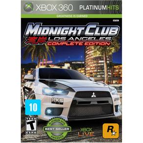 Jogo Midnight Club: Los Angeles - Complete Edition - Xbox 360