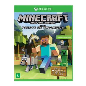 Jogo Minecraft - Edição Pacotes de Favoritos - Xbox One
