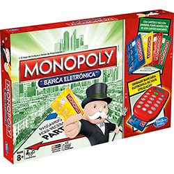 Jogo Monopoly Cartão Eletrônico - Hasbro