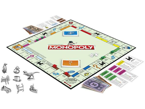 Jogo Monopoly Classic Tabuleiro - Hasbro (3658)