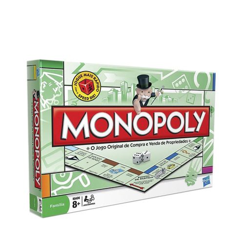 Jogo Monopoly com Speed Die Hasbro