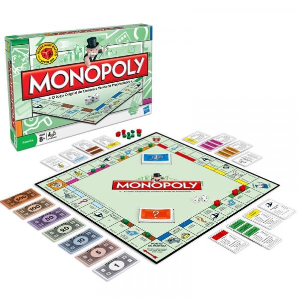 Jogo Monopoly - Edição Especial com Peças de Metal - Hasbro