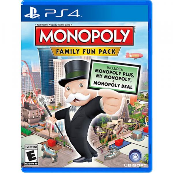 Jogo Monopoly Family Fun Pack - PS4 - Sony PS4
