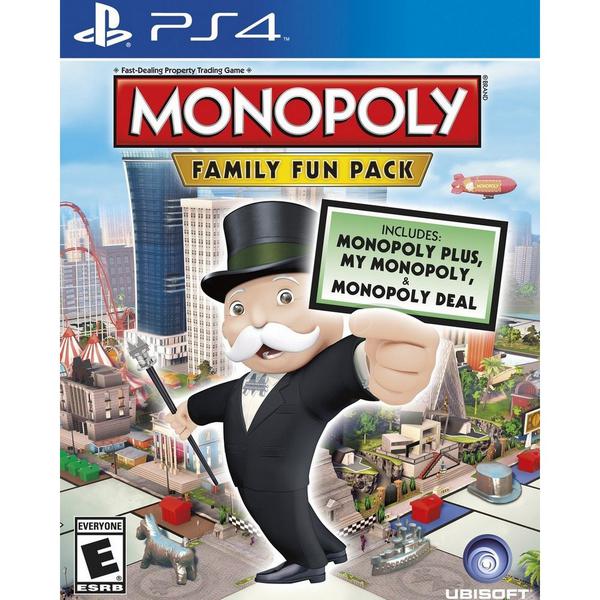 Jogo Monopoly: Family Fun Pack - PS4 - UBISOFT