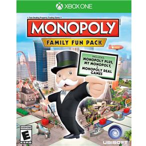 Jogo Monopoly Family Fun Pack - Xbox One