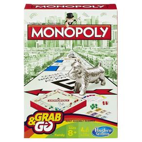 Jogo Monopoly Grab & Go B1002 - Hasbro
