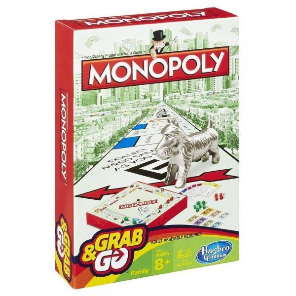 Jogo Monopoly Grab Go - Hasbro