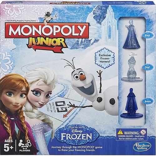 Jogo Monopoly Júnior Frozen - Hasbro