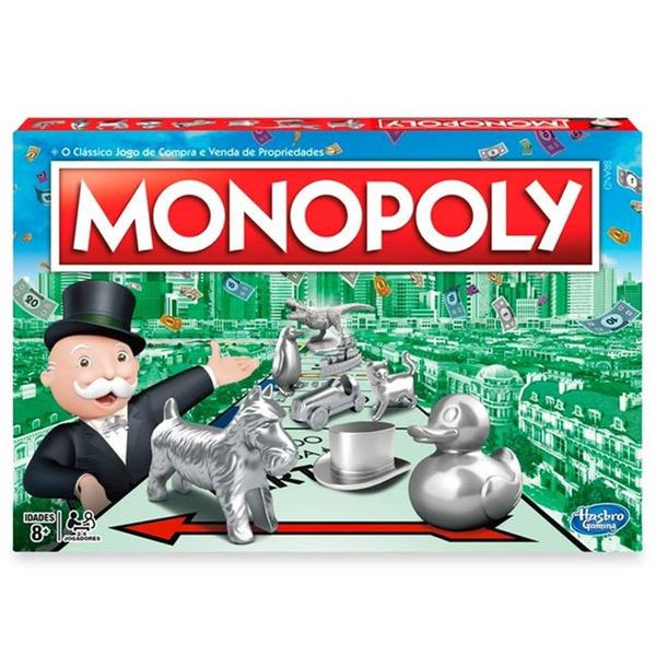Jogo Monopoly Nova Edição Original Hasbro