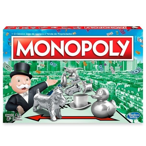 Jogo Monopoly Nova Edição Original Hasbro