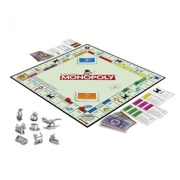 Jogo Monopoly Novo C1009 - Hasbro