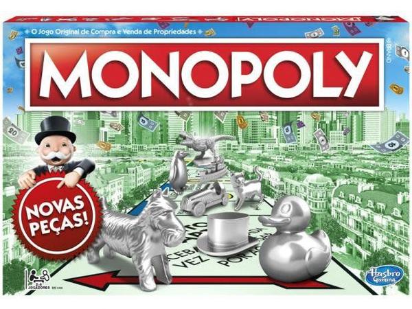 Jogo Monópoly Novo C1009 - Hasbro
