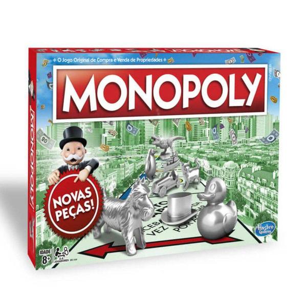 Jogo Monopoly Novos Tokens C1009 - Hasbro