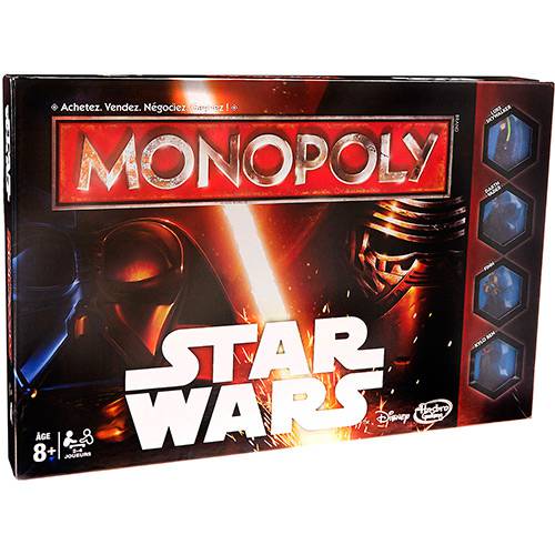 Tudo sobre 'Jogo Monopoly Star Wars - Hasbro'