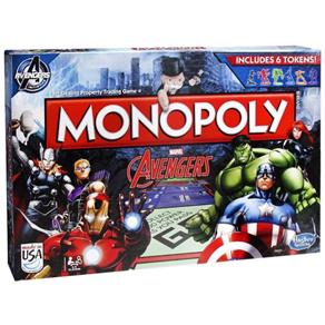 Jogo Monopoly Vingadores Marvel Hasbro
