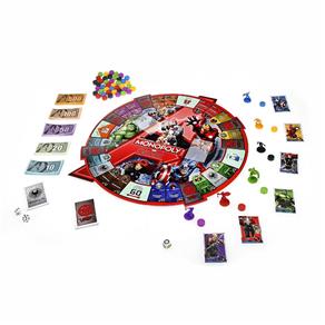 Jogo Monopoly Vingadores Tabuleiro - Hasbro Hasbro