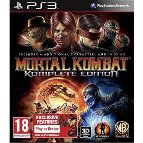 Jogo Mortal Kombat Komplete Edition Ps3