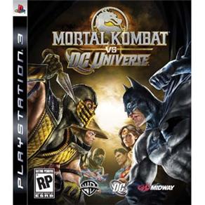Jogo Mortal Kombat VS DC Universe - PS3